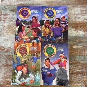 Vintage Too Smart Jones Book Lot 1-4 Kid Christian Mysteries Gilbert Morris